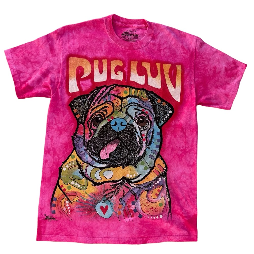 Euc - The Mountain Pug Luv T-Shirt